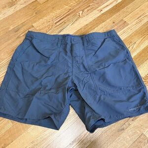Patagonia Men's Dark Gray Athletic Shorts
